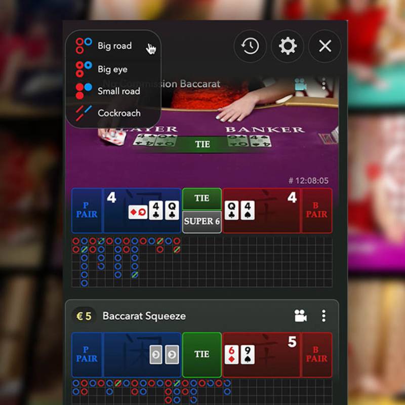 Đọc ván cược và quan sát dòng cược
